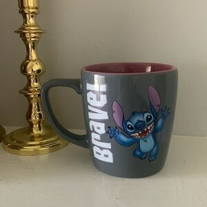 Disney Stitch loyal‎ brave mug